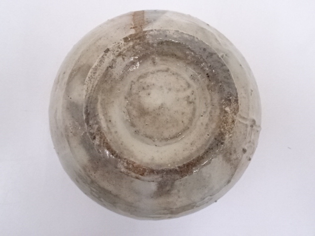 茶道具 茶碗 刷毛目平茶碗 常滑市立陶芸研究所 大迫みきお 造N239C